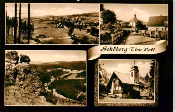 Gehlberg Panorama Viehauftrieb Kapelle