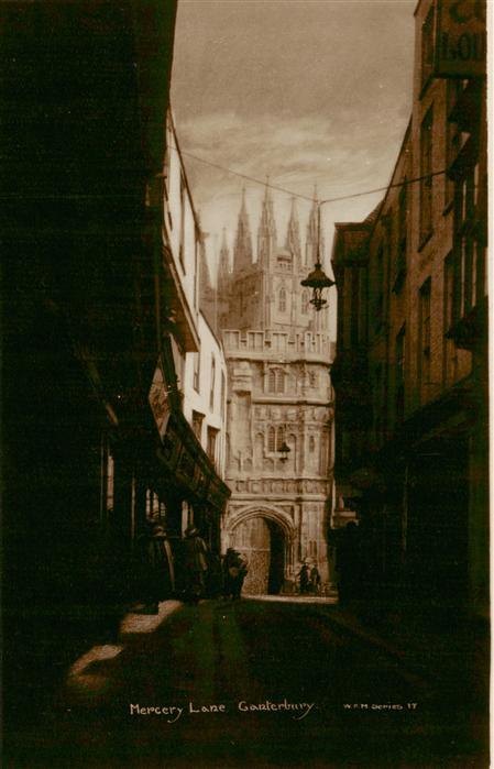Canterbury  Kent UK Mercery Lane