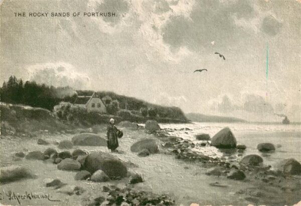 Portrush Northern Ireland UK The Rocky Sands