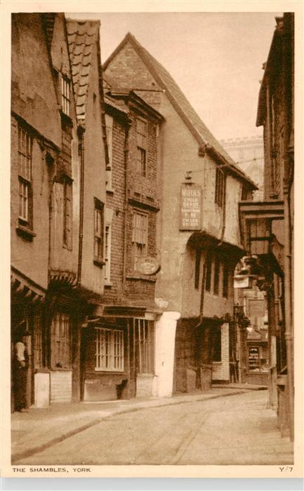 York  UK The Shambles