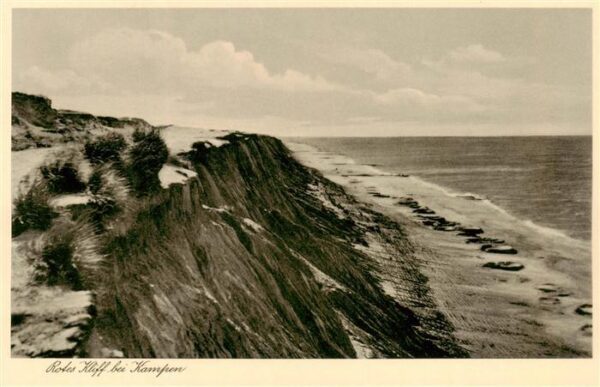 Kampen  Sylt Rotes Kliff