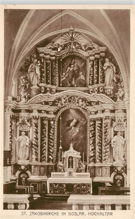 Goslar St Jakobikirche Hochaltar