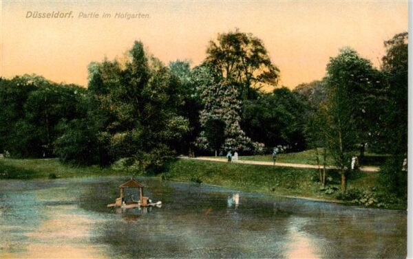 Duesseldorf Partie im Hofgarten