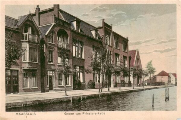 Maassluis NL Groen van Prinstererkade