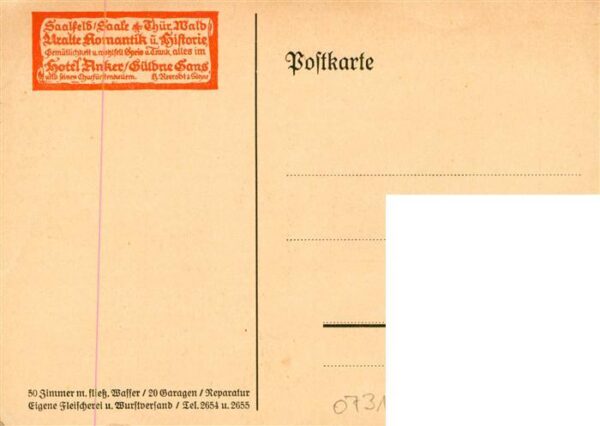Saalfeld Saale Hotel Anker – Bild 2