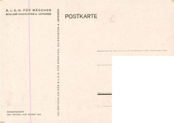 Gaienhofen Bodensee Schloss Gaienhofen am Untersee Eingang des Haupthauses – Bild 2