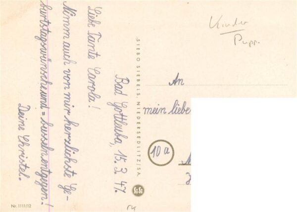 Bad Gottleuba-Berggiesshuebel Kind mit Puppe Illustration – Bild 2