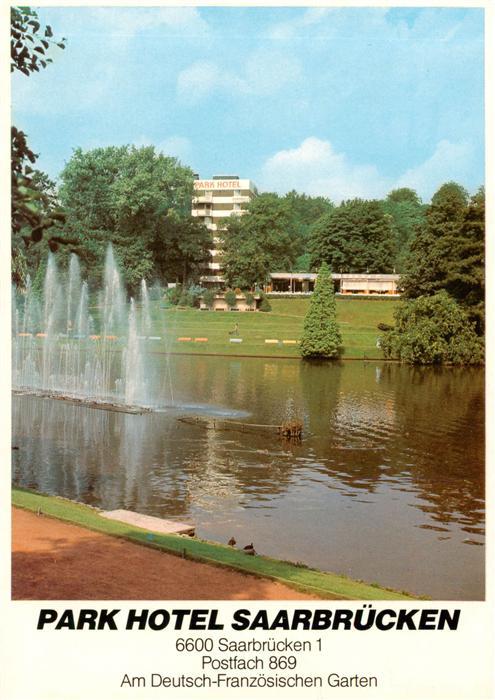 Saarbruecken Park Hotel am Deutsch-Franzoesischen Garten