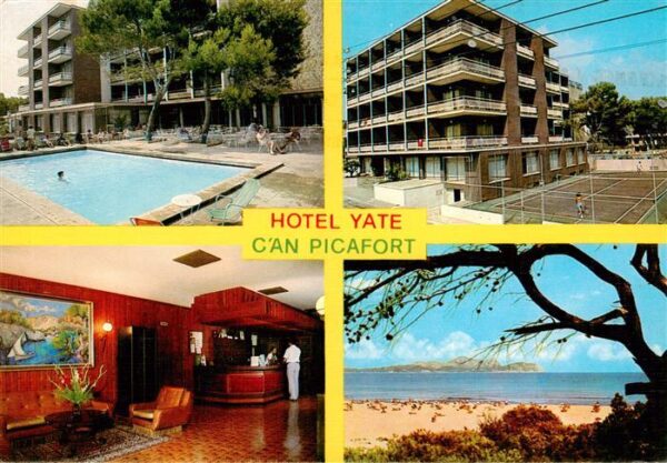 Can Picafort Mallorca ES Hotel Yate Schwimmbad Rezeption Strand Tennisplatz