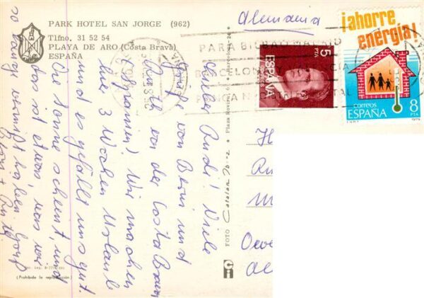 Playa de Aro Cataluna ES Fliegeraufnahme Park Hotel San Jorge Panorama – Bild 2