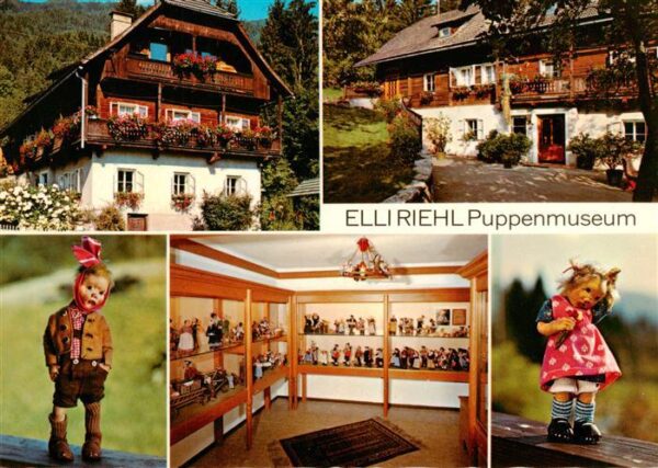 Einoede Villach Elli Riehl Puppenmuseum Teilansichten