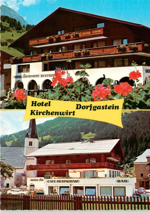 Dorfgastein AT Hotel Kirchenwirt Cafe Restaurant Kellerbar Kirche