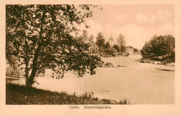 Gefle Gaefle Sweden Stadstraedgarden