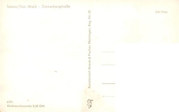 Tabarz Bad Tabarz Zimmerbergstrasse – Bild 2