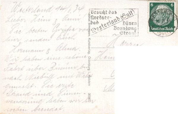 Westerland Sylt Badestrand – Bild 2