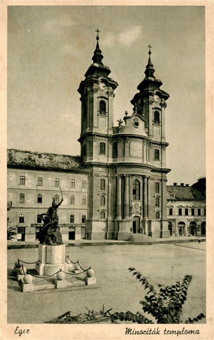 Eger  Cheb CZ Minoritak temploma