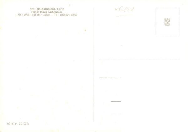 Balduinstein Hotel Haus Lahnblick – Bild 2