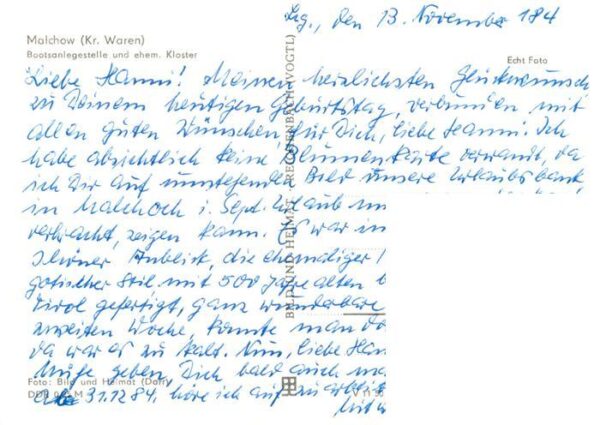 Malchow Bootsanlegestelle und ehem Kloster – Bild 2