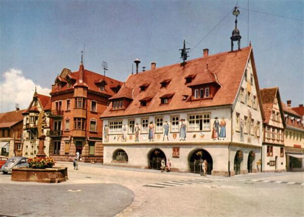Haslach Kinzigtal Rathaus Brunnen