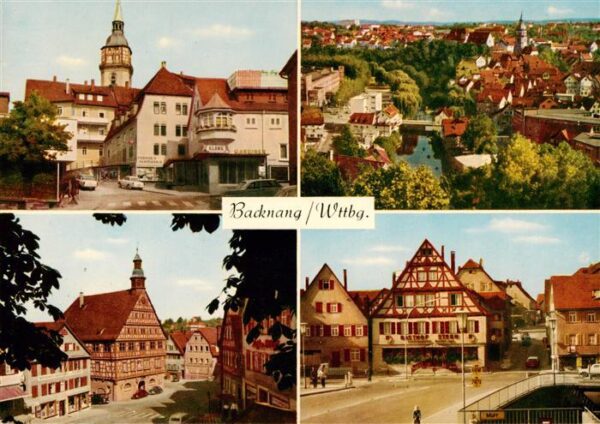 Backnang Ortsansichten Panorama