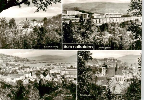 Schmalkalden Wilhelmsburg Neubaugebiet Teilansichten