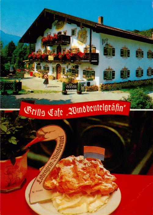 Ruhpolding Bauernhauskaffee Grills Cafe Windbeutelgraefin im Muehlbauernhof Lohe