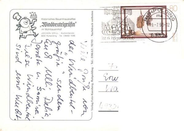 Ruhpolding Bauernhauskaffee Grills Cafe Windbeutelgraefin im Muehlbauernhof Lohe – Bild 2