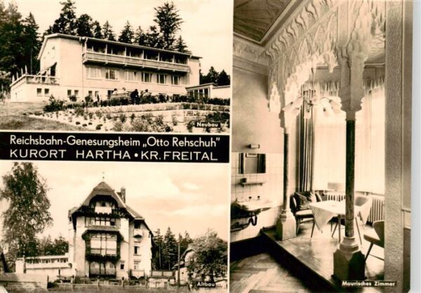 Hartha Tharandt Reichsbahn Genesungsheim Otto Rehschuh