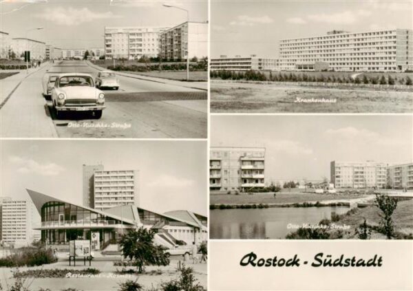 Rostock Otto Nuschke Strasse Krankenhaus Restaurant Kosmos