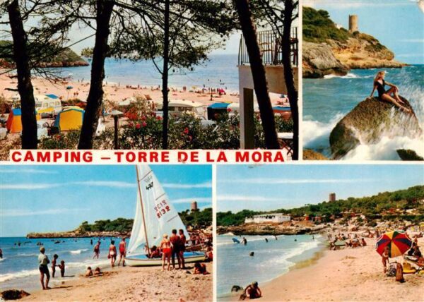 Tarragona ES Camping Torre de la Mora Strandpartien