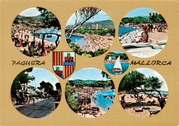 Paguera Mallorca Islas Baleares ES Strandpartien Ortsmotiv