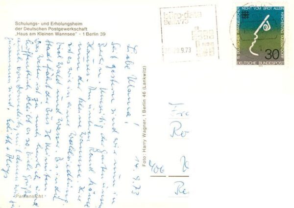 Berlin Erholungsheim der Deutschen Postgewerkschaft Haus am Kleinen Wannsee – Bild 2