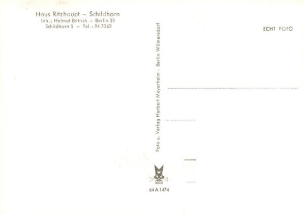 Schildhorn Berlin Haus Ritzhaupt Gartenwirtschaft – Bild 2