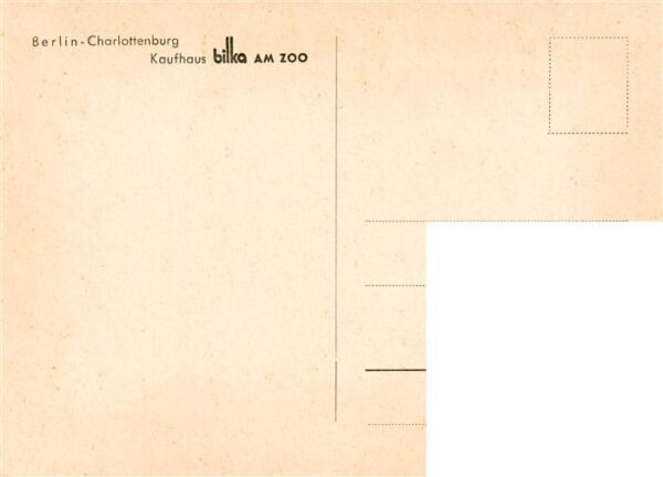 Charlottenburg-Wilmersdorf Berlin Kaufhaus bilka am Zoo – Bild 2