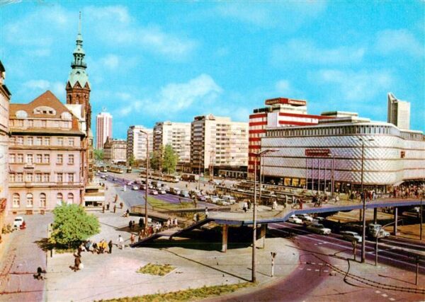 Leipzig Warenhaus Konsument am Bruehl