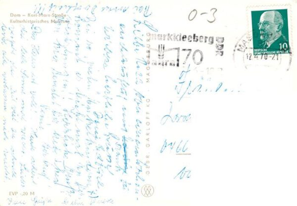 Magdeburg Dom Karl Marx Strasse Kulturhist Museum – Bild 2