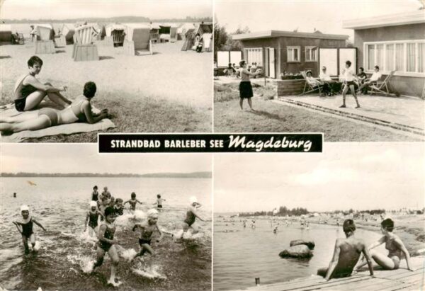 Magdeburg Strandbad Barleber See Teilansichten