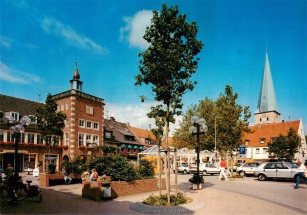 Borken Westfalen Altes Rathaus und St Remigius Kirche