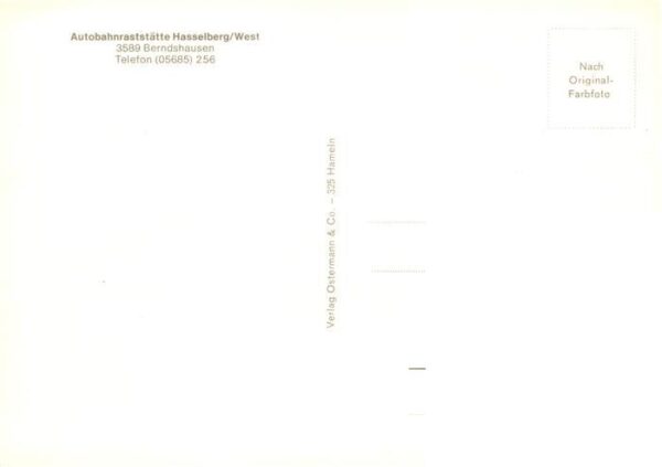 Berndshausen Knuellwald BAB Raststaette Hasselberg West – Bild 2