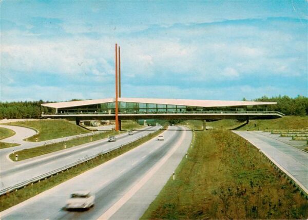 Delmenhorst Autobahn Brueckenrasthaus Dammer Berge