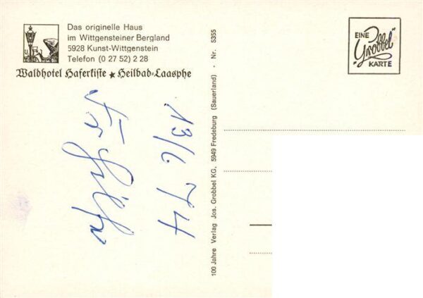 Bad Laasphe Waldhotel Haferkiste – Bild 2