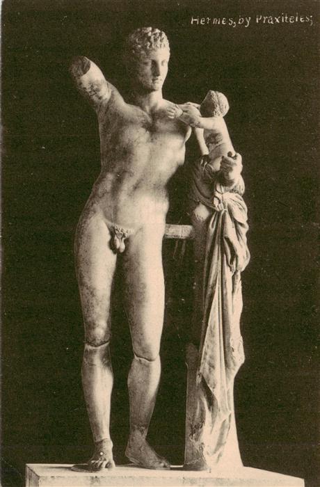 Skulpturen Hermes Praxiteies