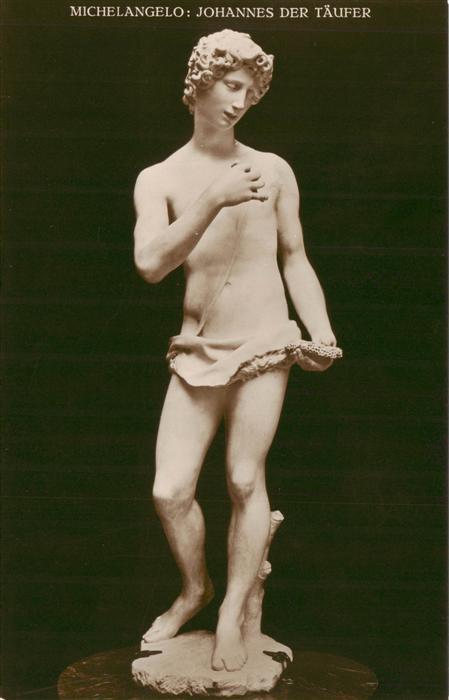 Skulpturen Michelangelo Johannes der Traefer