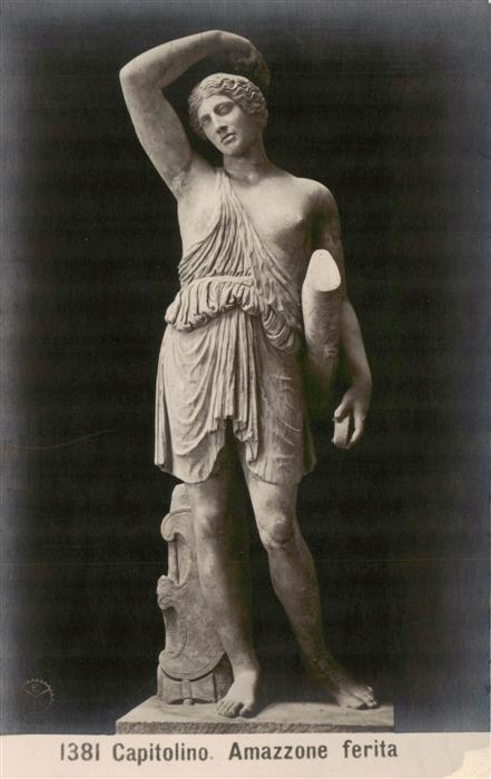 Skulpturen Capitolino Amazzone ferita