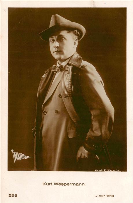 Foto National-Film Nr. Nr. 593 Kurt Wespermann Amag