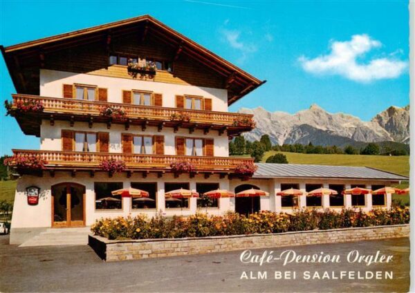 Maria Alm Steinernen Meer AT Cafe Pension Orglers Salzburger Hof