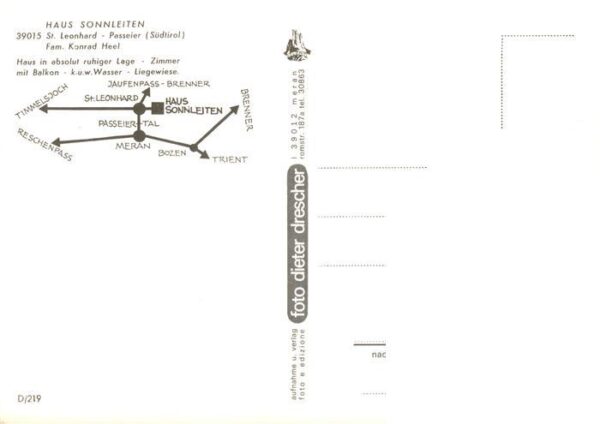 St Leonhard  San Leonardo Passeier IT Haus Sonnleiten – Bild 2