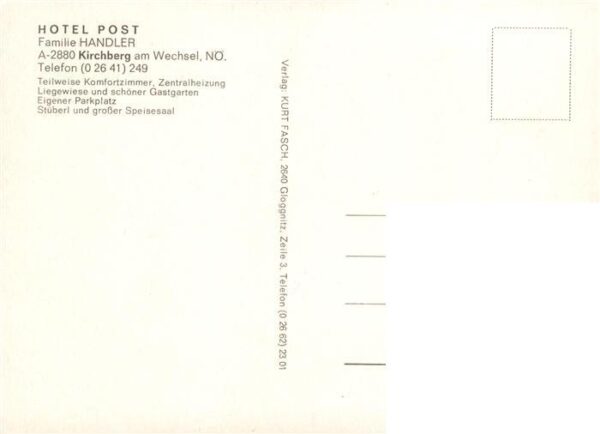 Kirchberg Wechsel Hotel Post Gastraum Panorama – Bild 2