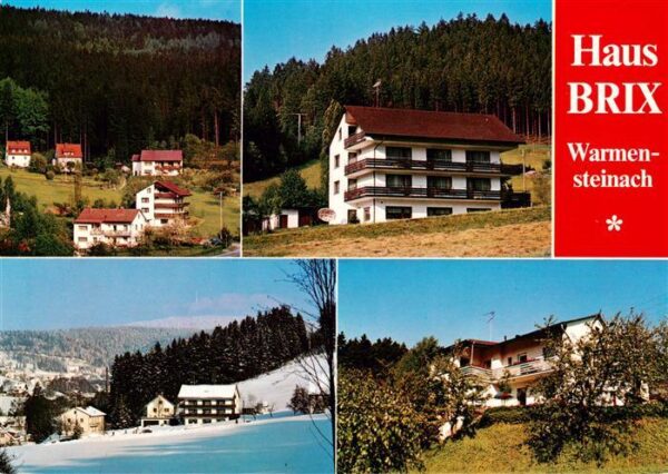 Warmensteinach Haus Brix mit Haus Brix jun Teilansichten