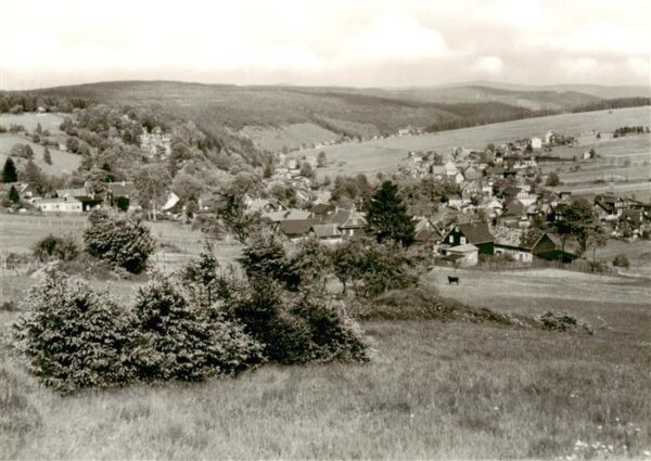 Altenfeld Thueringen Blick vom Rotkopf